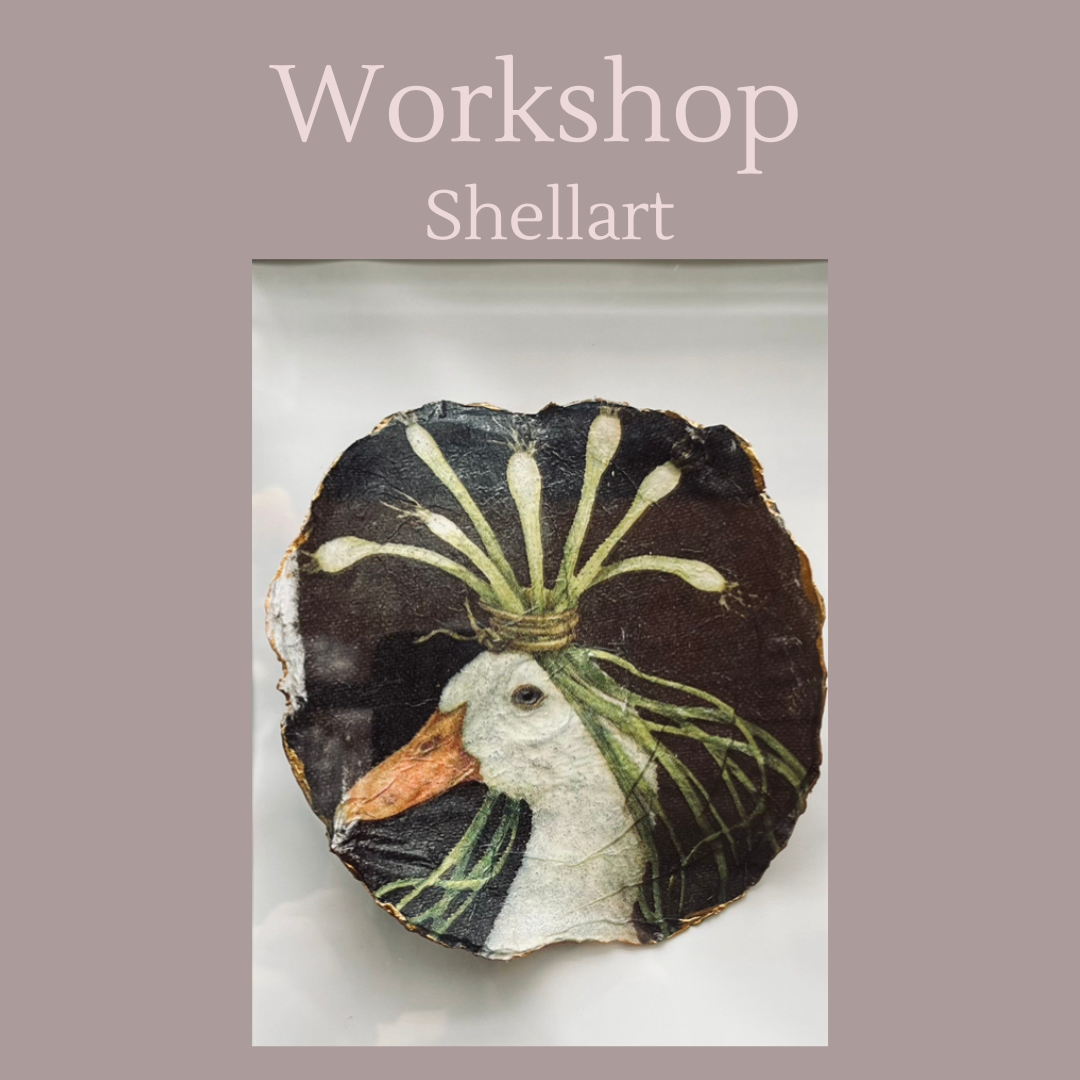 Shell art workshop Sittard